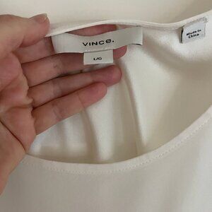 Vince Silk Cami White L
